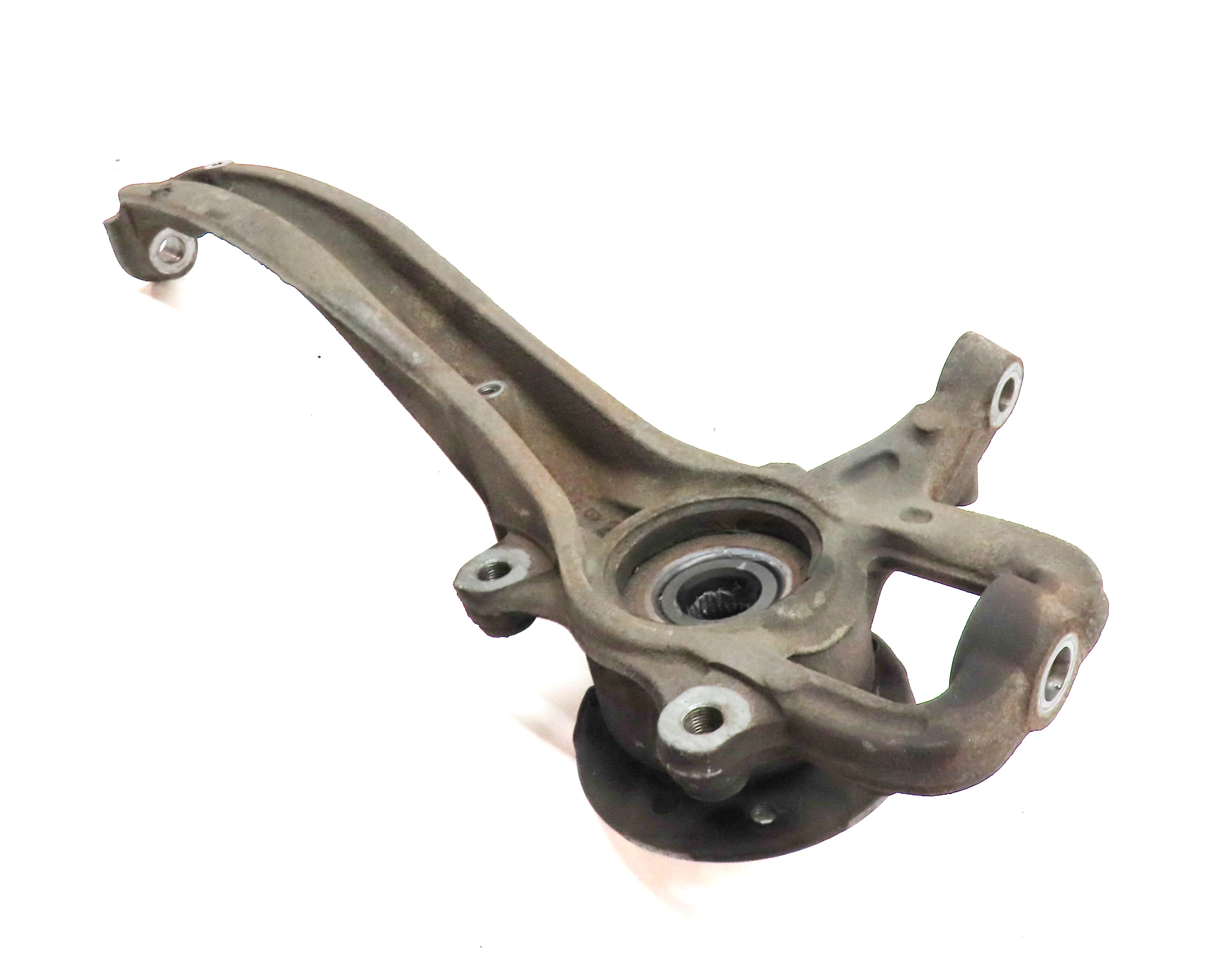 2007-2010 AUDI Q7 (4L) FRONT RIGHT PASSENGER SPINDLE KNUCKLE WHEEL HUB BEARING — exact item pictured